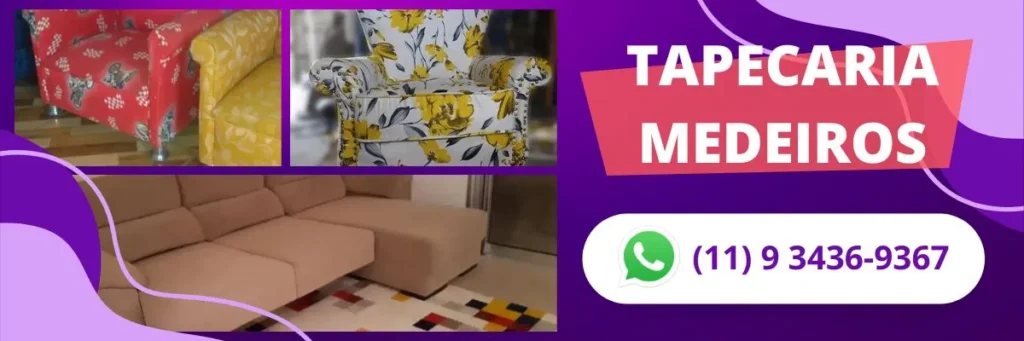 Tapeçaria em Cotia | Tapeçaria Medeiros