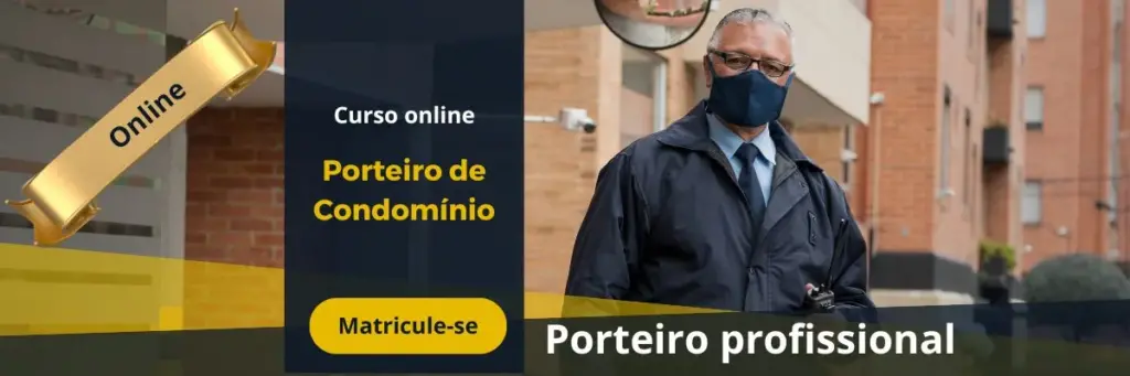 Curso de Porteiro em Cotia e curso de controlador de acesso em Cotia Curso de Porteiro Online