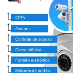 Instalação de câmeras de segurança em Cotia