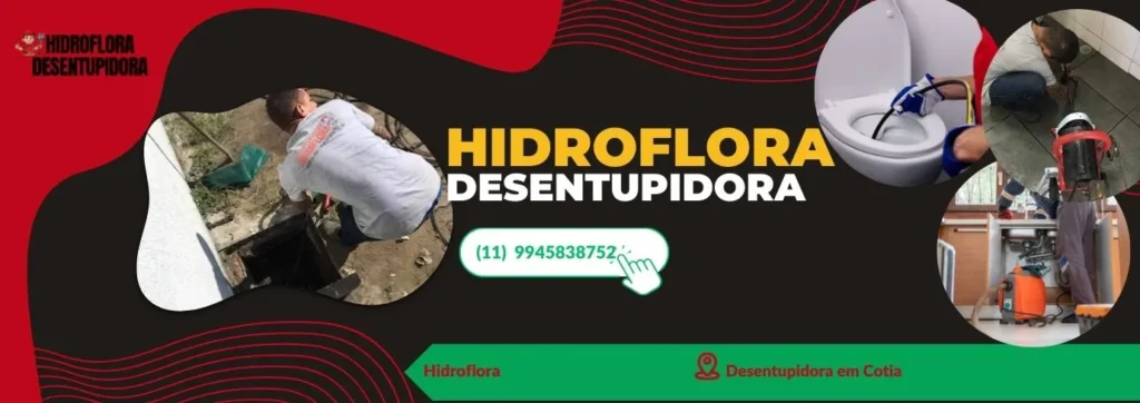 Desentupidora 24h em cotia
