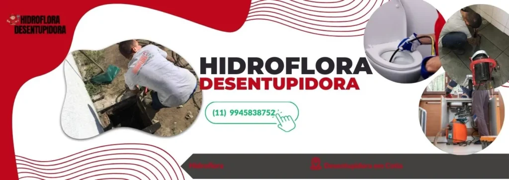Hidroflora desentupidora em cotia