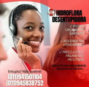 Hidroflora desentupidora em cotia