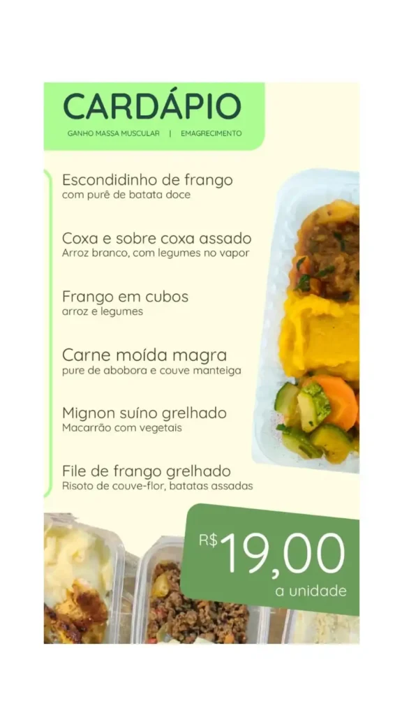 Fabi Receitas Marmitas congeladas em Cotia