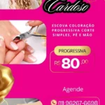 Cabelereira no suburbano Studio Nilda Cardoso