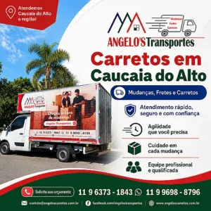Carretos em Caucaia do Alto Angelo Transportes