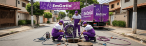 Desentupidora em residencia
