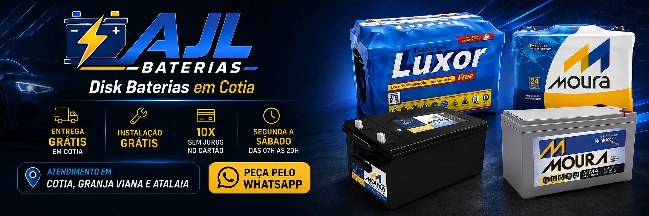 Disk Baterias Cotia