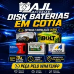 Ajl Baterias em Cotia Disk Baterias