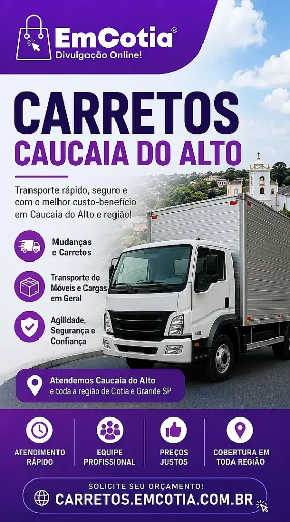 Carretos em Caucaia do Alto