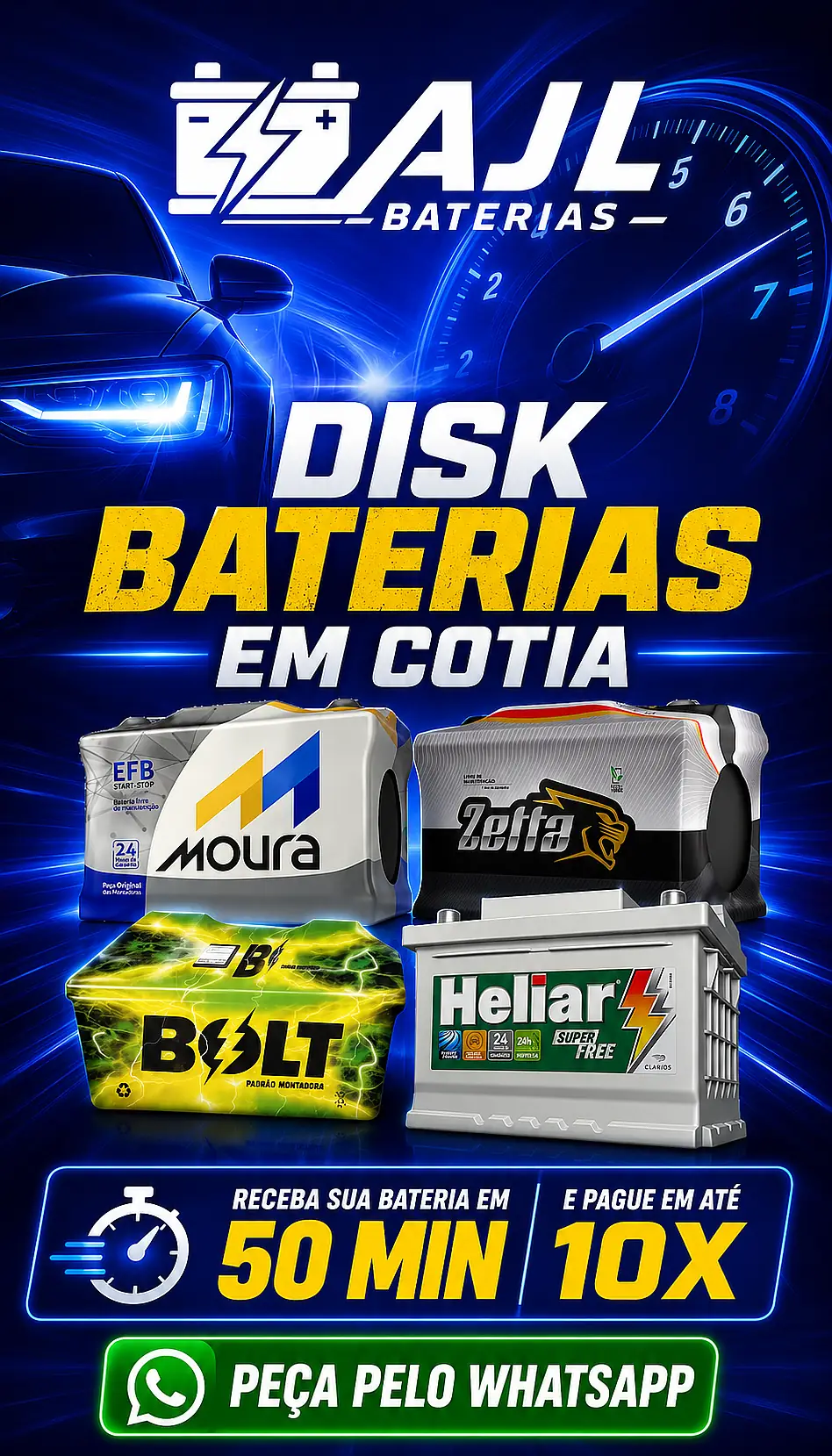 Disk Baterias Cotia
