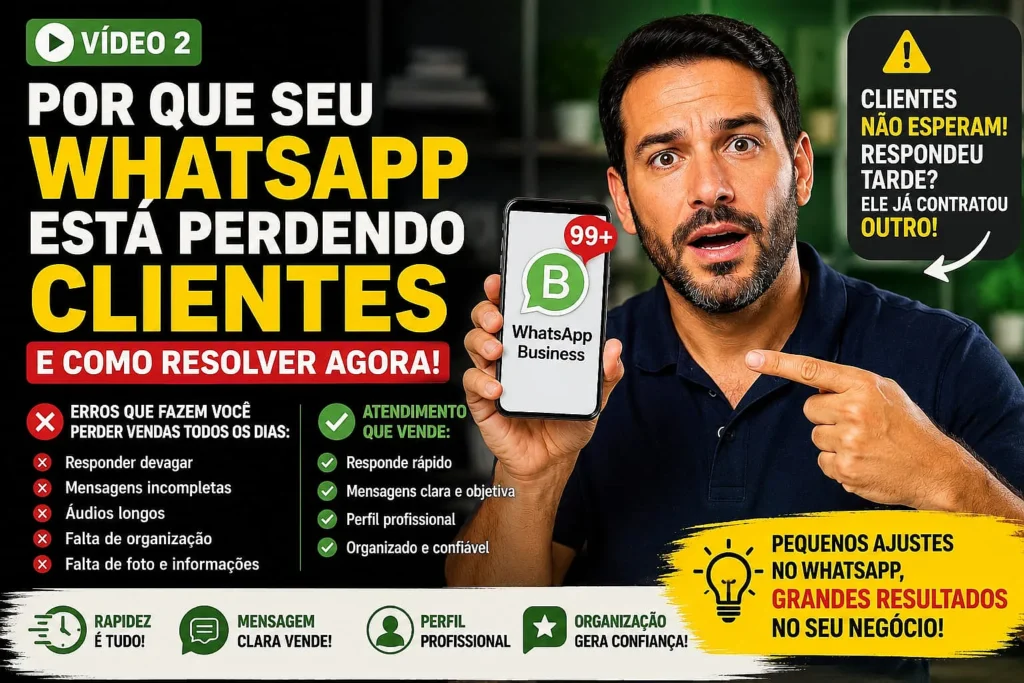 Seu whatsapp está perdendo cliente