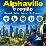 Desentupidora Agil | Desentupidora em Alphaville